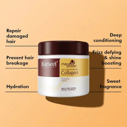 Best Karseell Collagen Hair Mask 500ml Deep Repair Conditioning